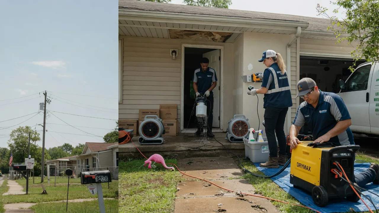 Storm Damage Water Removal in Burnt Prairie, IL near me